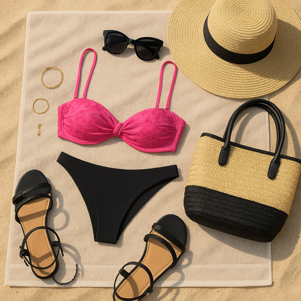 Tie-Dye Zomerbikini – Trendy Tweedelige Bikini
