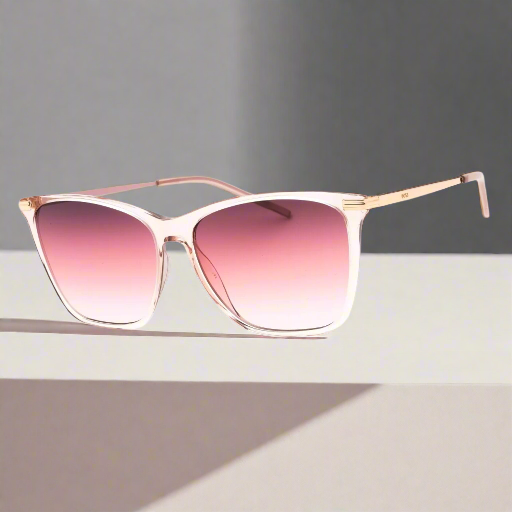 ✨ Hugo Boss Dames Zonnebril – Pink Gradient