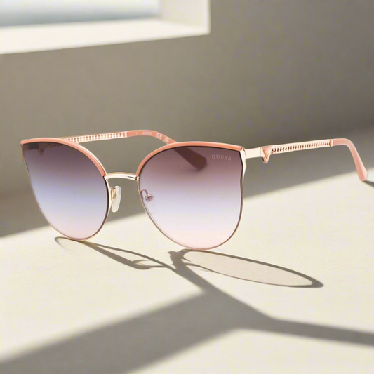 ✨ Guess Dames Zonnebril – Luxe Metaal | Donkere Glazen