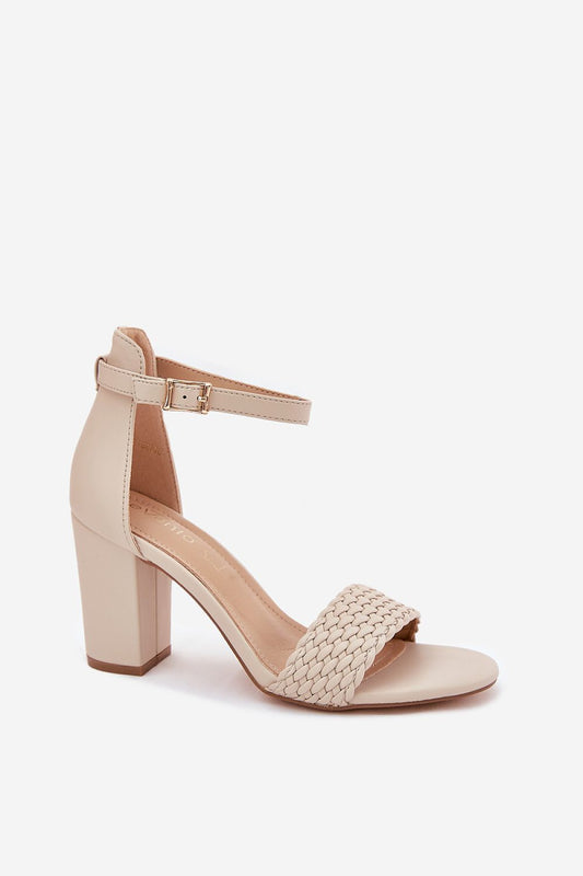 sandalen op hak model 213925 Step in style