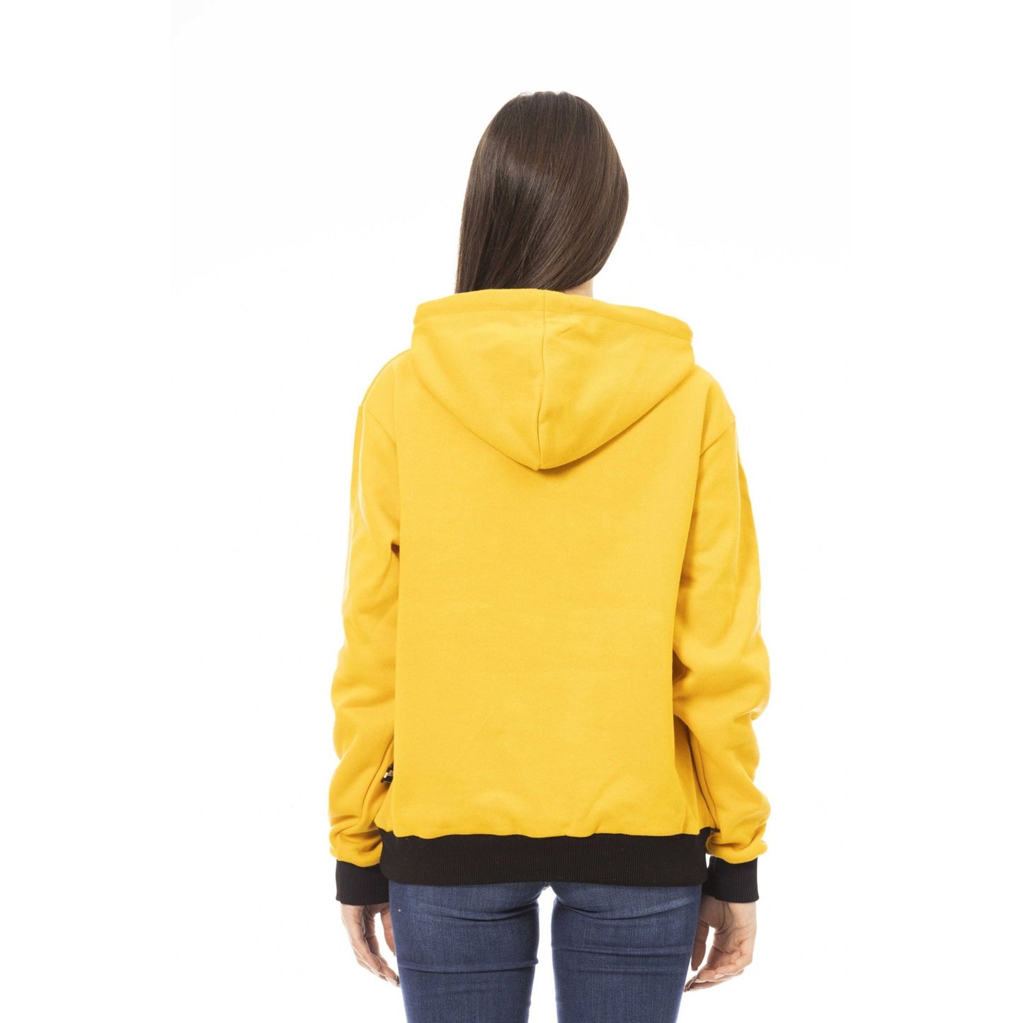 🖤 Baldinini Trend Sweatshirt – Minimal Chic Yellow